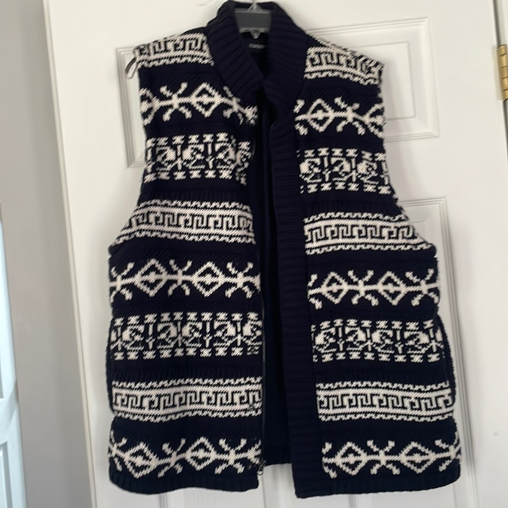 Mens Claiborne sweater vest XL